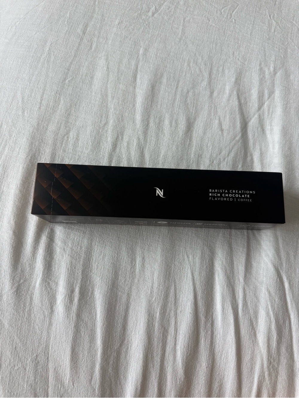 Nespresso rich chocolate coffee pods